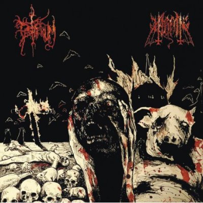 画像1: Halsfang / Pestiferum - Split / CD