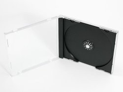 画像1: Jewel Box 10mm Black / CDcase