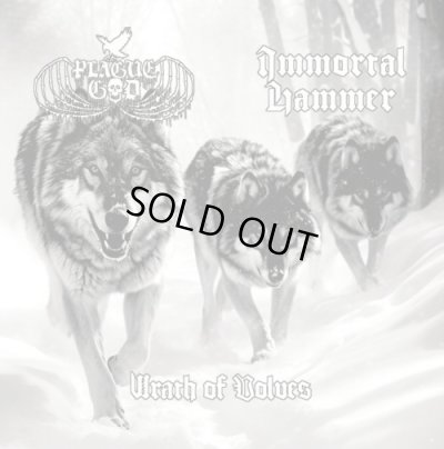 画像1: Plague God / Immortal Hammer - Wrath of Wolves / CD