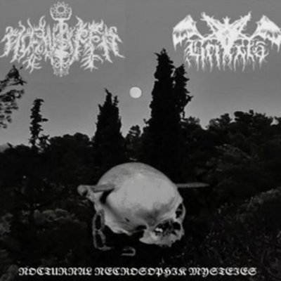 画像1: Noxulifer / Brixxta - Nocturnal Necrosophik Mysteries / CD