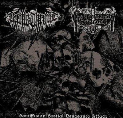画像1: Battle Throne / Nekronuclear Command - SouthAsian Bestial Vengeance Attack / CD