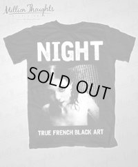 Night - True French Black Art / T-Shirts