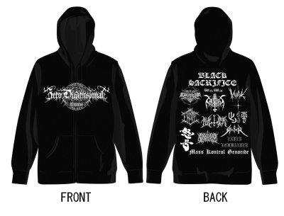 画像1: Black Sacrifice Vol. 033 & Vol. 034 / ZIP Hoodie