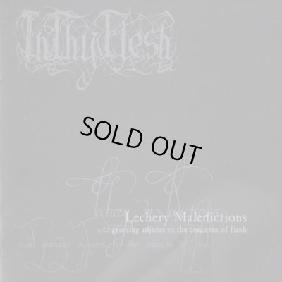 画像1: Inthyflesh - Lechery Maledictions And Grieving Adjures To The Concerns Of Flesh / CD