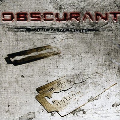 画像1: Obscurant - First Degree Suicide / CD