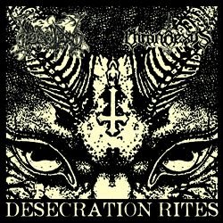 画像1: Dodsferd / Chronaexus - Desecration Rites / CD