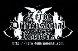画像1: Zero Dimensional Records (Old) / Sticker