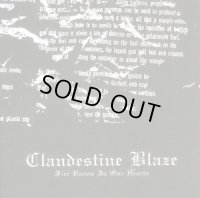 Clandestine Blaze - Fire Burns in Our Hearts / CD