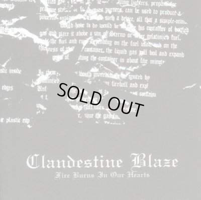 画像1: Clandestine Blaze - Fire Burns in Our Hearts / CD