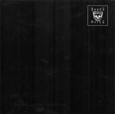 画像1: Faustrecht - Vendanges Tardives / CD