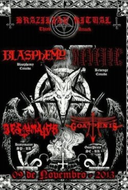 画像1: Bestymator / Goatpenis / Revenge / Blasphemy - Brazilian Ritual - Third Attack / DVD