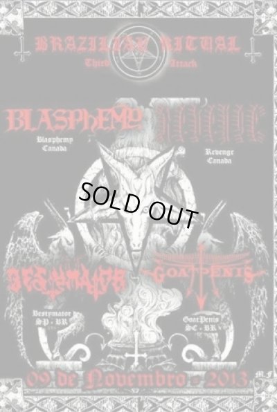 画像1: Bestymator / Goatpenis / Revenge / Blasphemy - Brazilian Ritual - Third Attack / DVD
