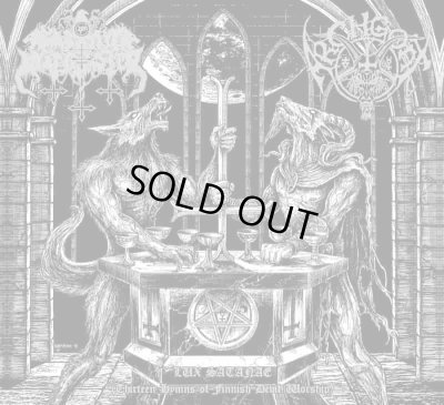 画像1: Satanic Warmaster / Archgoat - Lux Satanae (Thirteen Hymns of Finnish Devil Worship) / Digi2CD