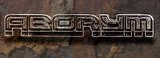 Aborym - Logo / Metal Pin Badge