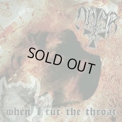 画像1: Ohtar - When I Cut the Throat / CD