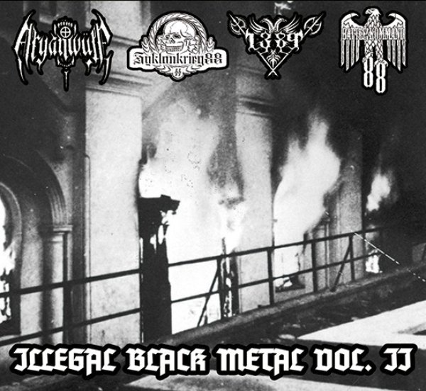 画像1: Aryanwulf / Zyklonkrieg 88 / 1389 / Battle Kommand 88 - Illegal Black Metal Vol. II / DigiCD (1)