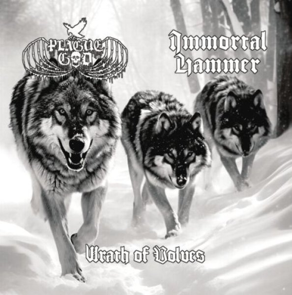 画像1: Plague God / Immortal Hammer - Wrath of Wolves / CD (1)