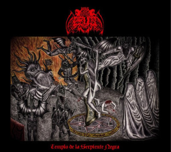 画像1: Kvlt of Eblis - Templo de la serpiente negra / CD (1)