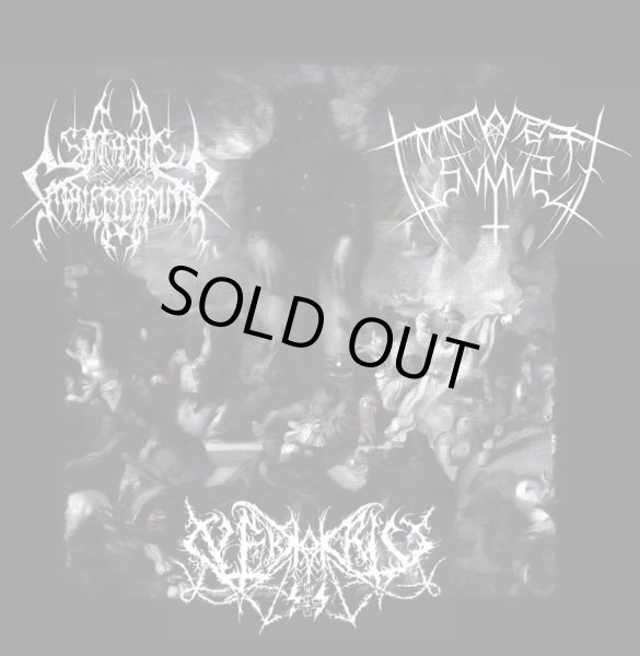 画像1: Satanis Maleficarum / In Morte Sumus / Nekrokrist SS - Covenant of the Unholy Trinity / CD (1)