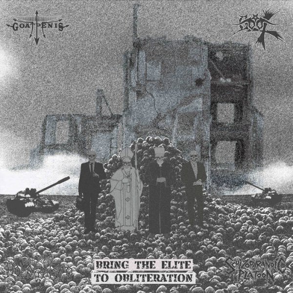 画像1: Goatpenis / Goat / Holocausto War Metal / Schizoparanoic Platoon - Bring the Elite to Obliteration / CD (1)