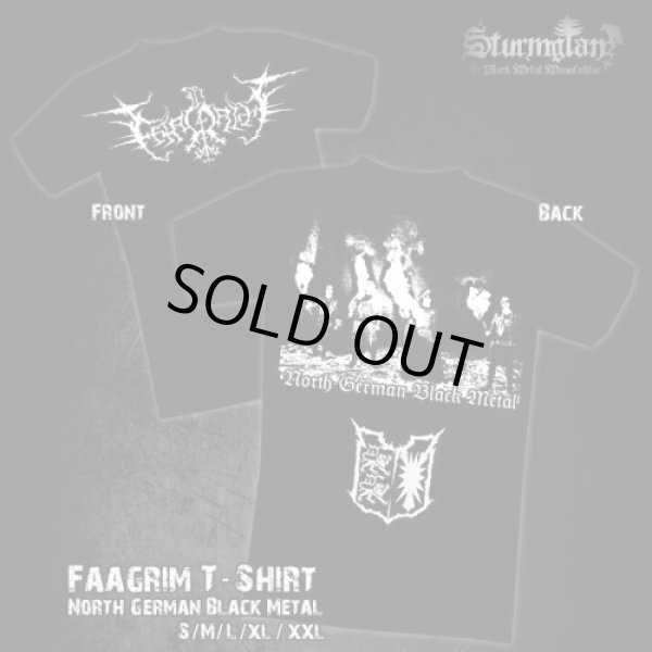 画像1: Faagrim  -  North Black Metal / T-Shirts (1)