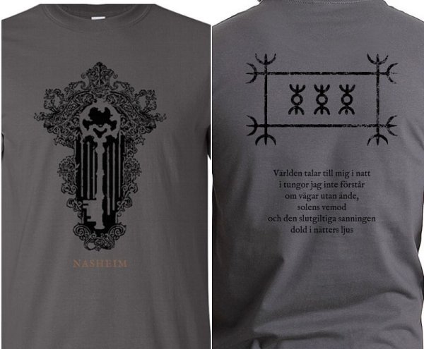 画像1: Nasheim - Solens Vemod / T-Shirts (Color : Gray) (1)