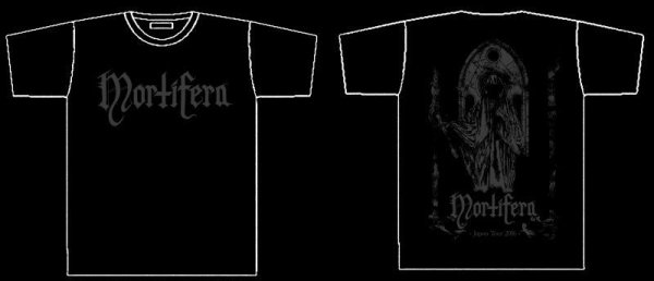 画像1: Mortifera - Japan Tour 2016 / T-shirts (1)