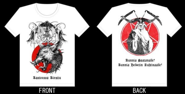 画像1: Horna - Kasteessa Kirottu / T-shirt (1)