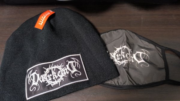 画像1: Darkend - Logo / Beanie + Face Mask (1)