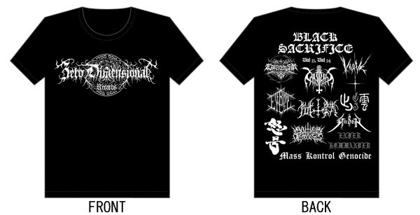 画像1: Black Sacrifice Vol. 033 & Vol. 034 / T-Shirts (1)
