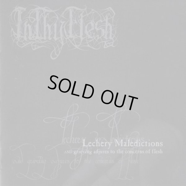 画像1: Inthyflesh - Lechery Maledictions And Grieving Adjures To The Concerns Of Flesh / CD (1)
