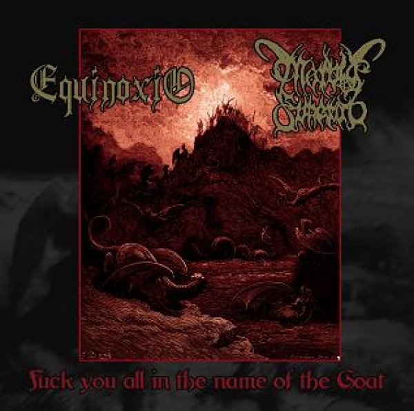 画像1: Equinoxio / Morbid Funeral - Fuck You All in the Name of the Goat / CD (1)