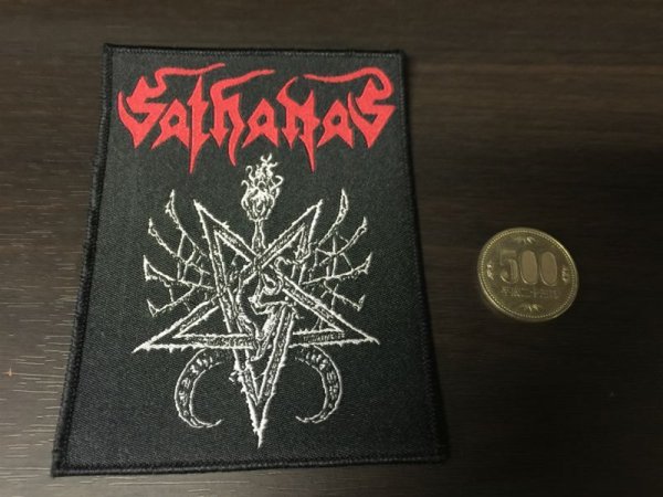 画像1: Sathanas - Logo + Sygil Symbol / Patch (1)