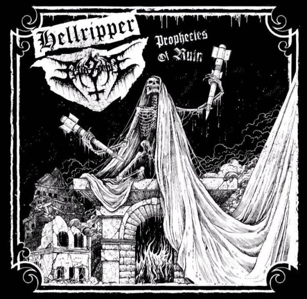 画像1: Hellripper / Fetid Zombie - Prophecies of Ruin / CD (1)