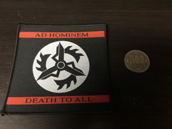 画像1: Ad Hominem - Death To All / Patch (1)
