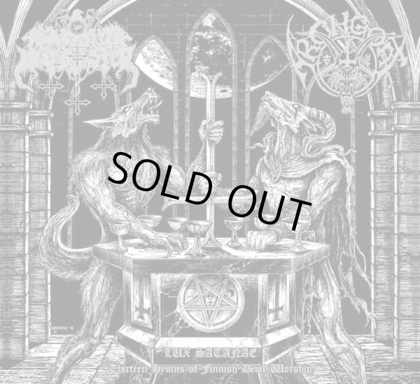 画像1: Satanic Warmaster / Archgoat - Lux Satanae (Thirteen Hymns of Finnish Devil Worship) / Digi2CD (1)
