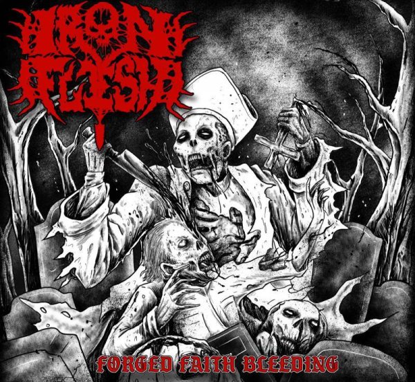 画像1: Iron Flesh - Forged Faith Bleeding / DigiCD (1)