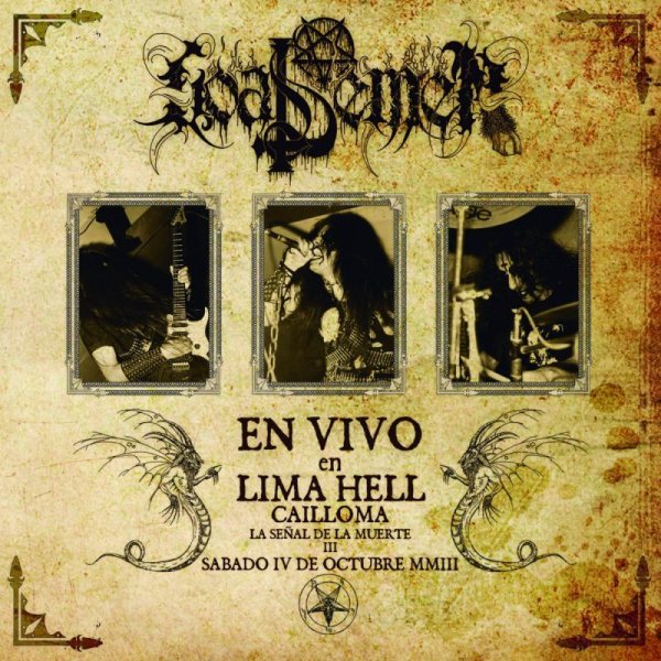 画像1: Goat Semen - En vivo en Lima Hell / CD (1)